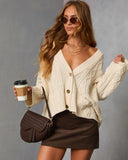 Ardina Cable Knit Cardigan