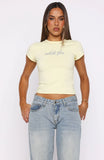 The Original Baby Tee Lemon