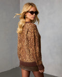 Glenmere Leopard Print Cardigan