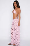 Croatian Coast Pants Pink Polka Dot