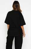 Make It Or Break It Oversized Tee Black