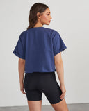 Game Day Cropped Graphic Tee