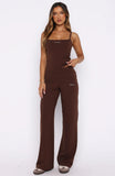 Core Strengths Wide Leg Pants Chocolate