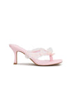 Imogen Sequin Mules Baby Pink