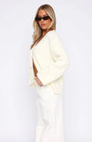 Flashback Knit Cardigan Off White