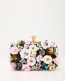 Like Wildflowers Floral Embroidered Clutch