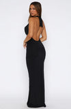 Vacation Time Maxi Dress Black