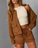 Autumn Muse Suede Jacket