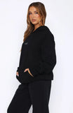 Core Essentials Oversized Hoodie Black