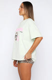 11th Street Concrete Jungle Oversized Tee Iced Matcha