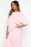 Make It Or Break It Oversized Tee Pink