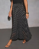 Korrina Polka Dot Midi Skirt