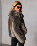 Glacier Grace Faux Fur Jacket
