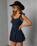 Harvest Muse Plaid Romper