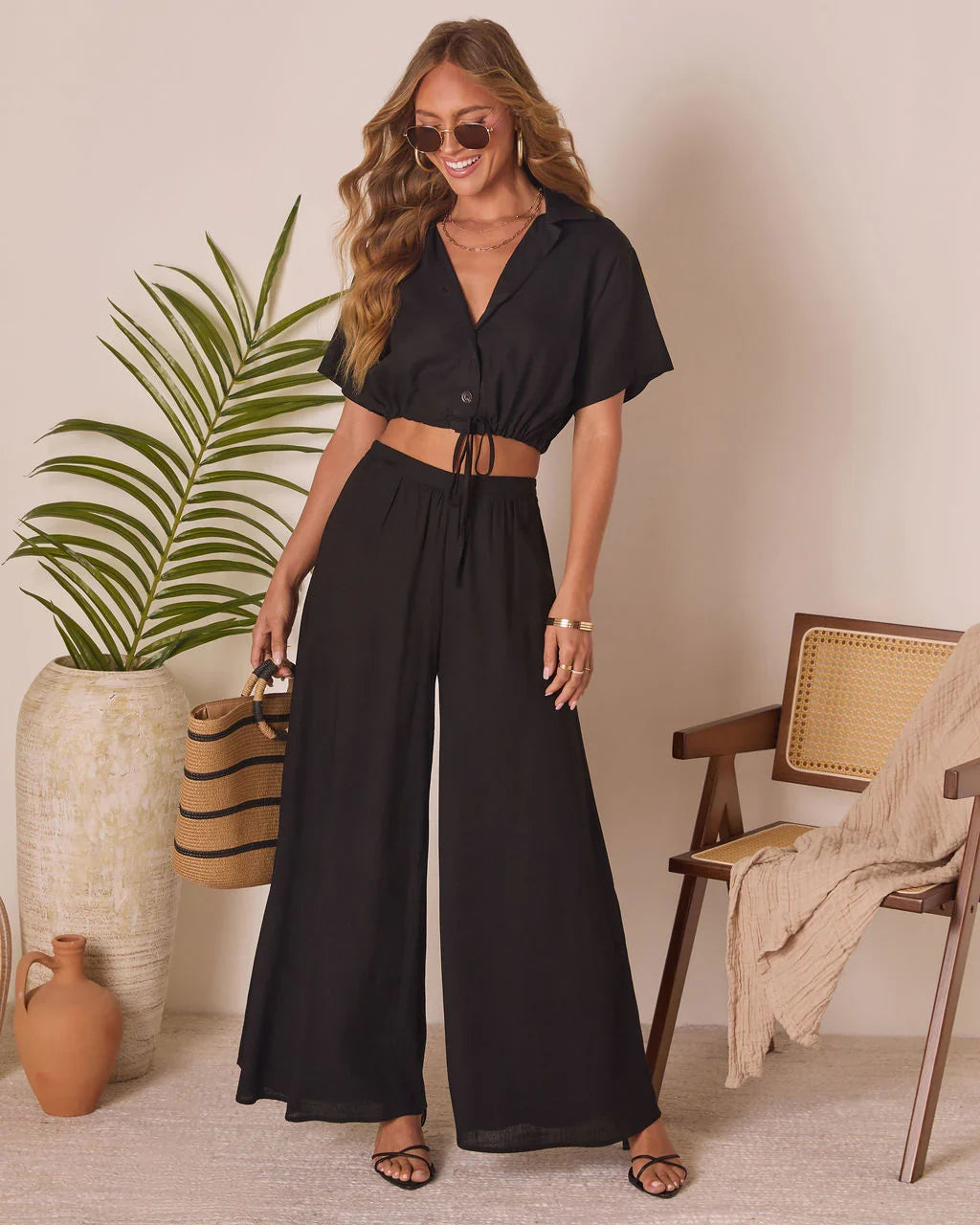 Gabbie High Rise Fashion Pants