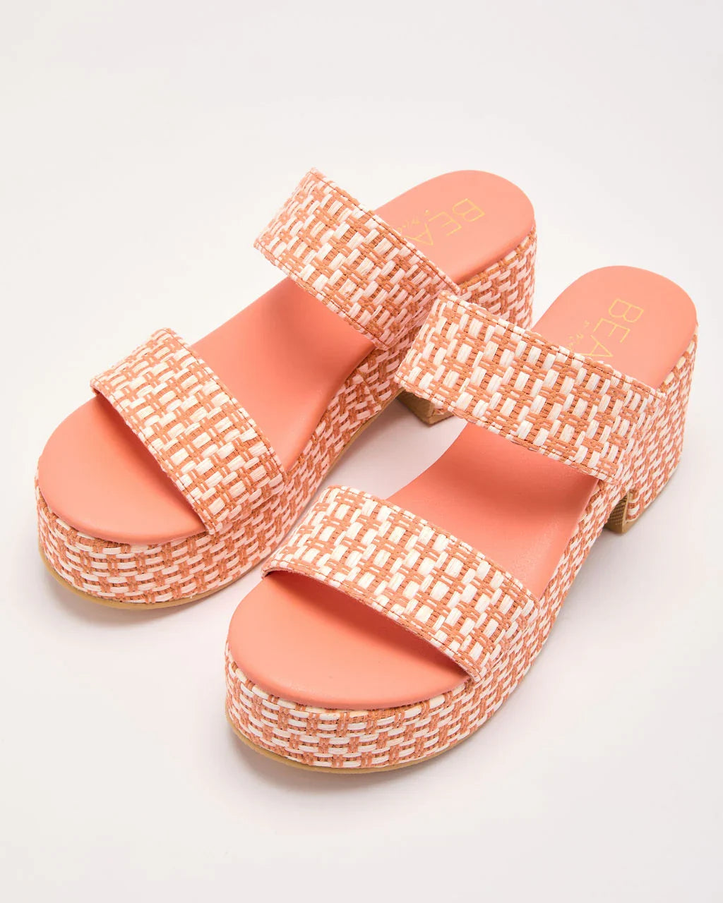 Wyona Straw Platform Heel