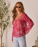 Nelda Floral Printed Top