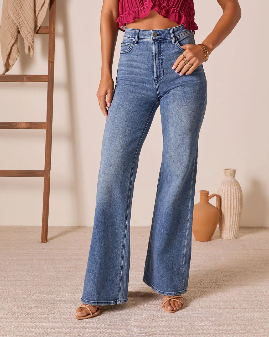 Blue Moon Stretch Bootcut Jeans