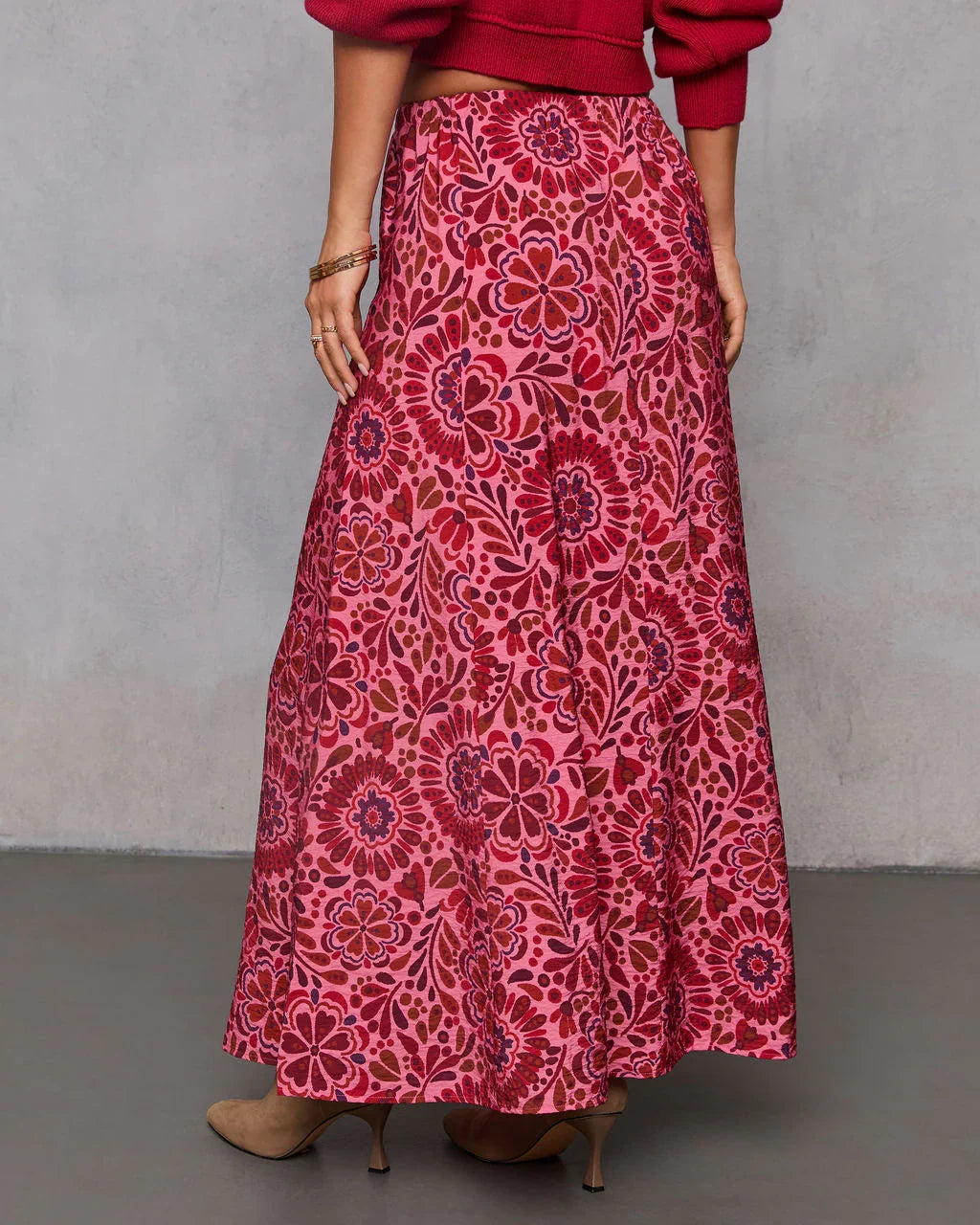 Amber Hour Maxi Skirt