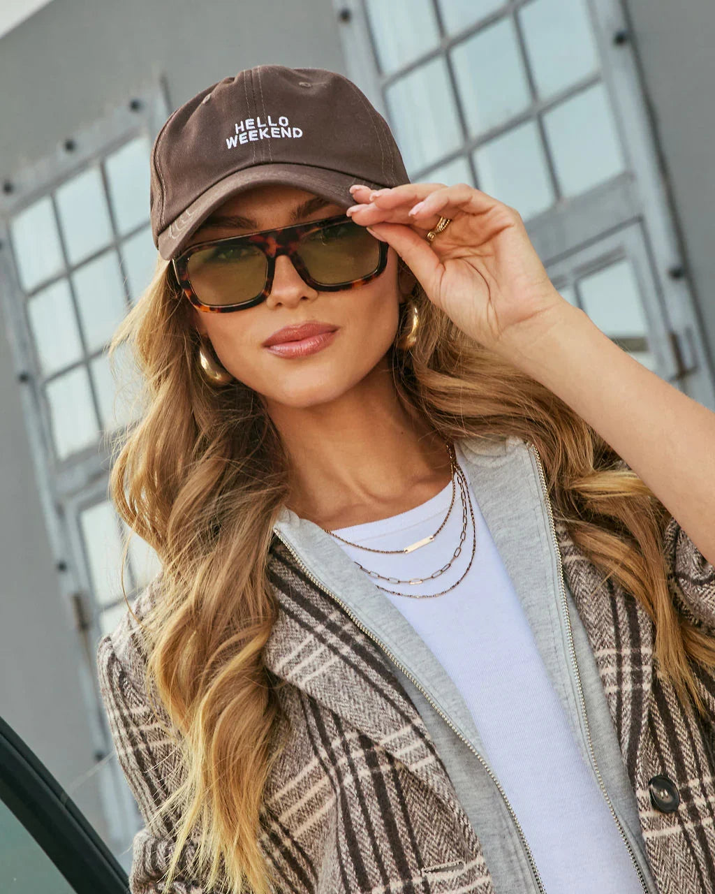 Hello Weekend Baseball Cap