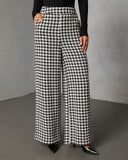 Seeley Houndstooth Straight Leg Pant