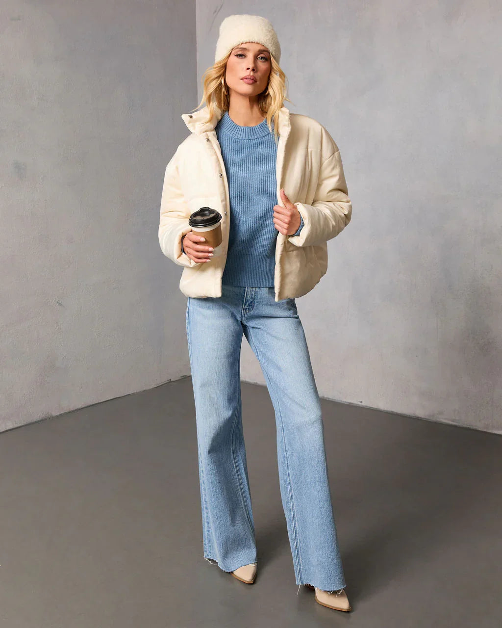 Whilma Ribbed Knit Sweater