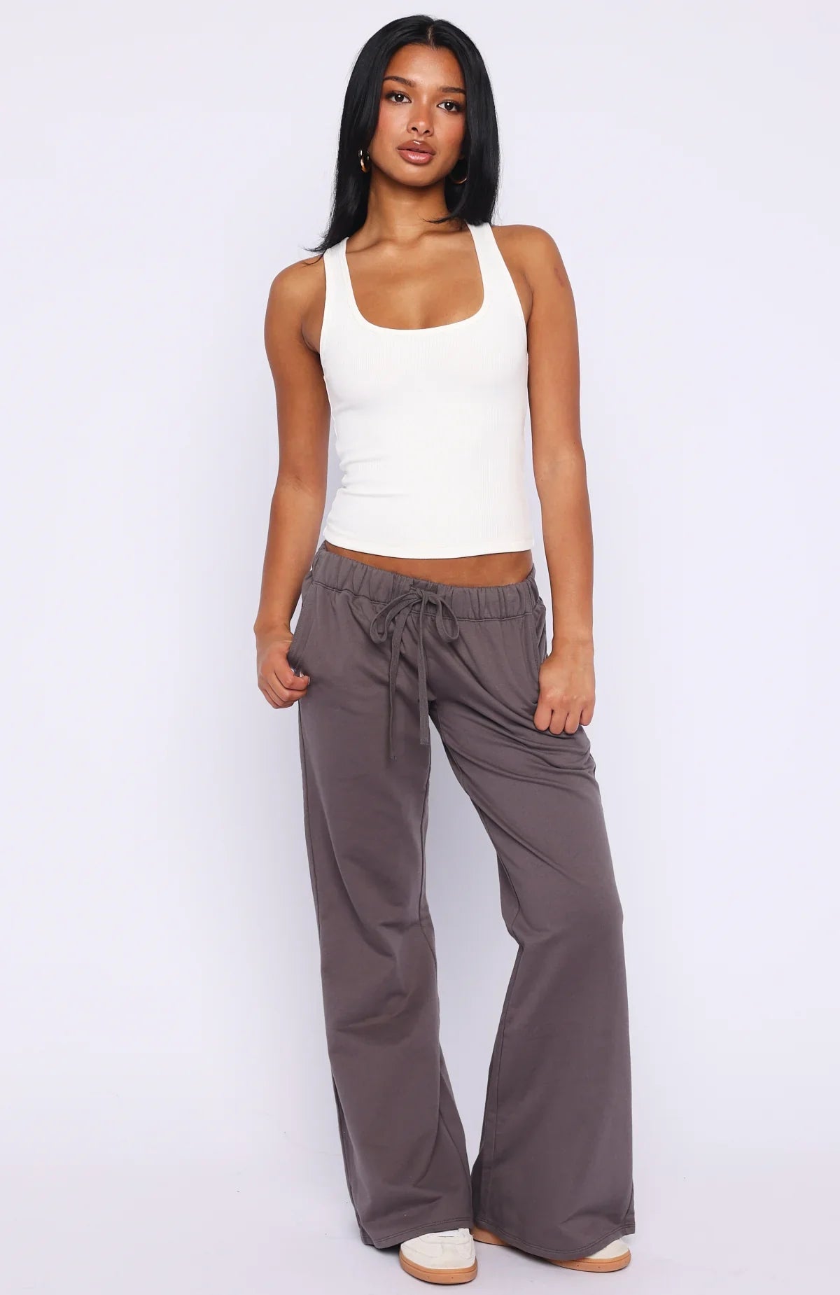 Flicker Of Hope Pants Charcoal