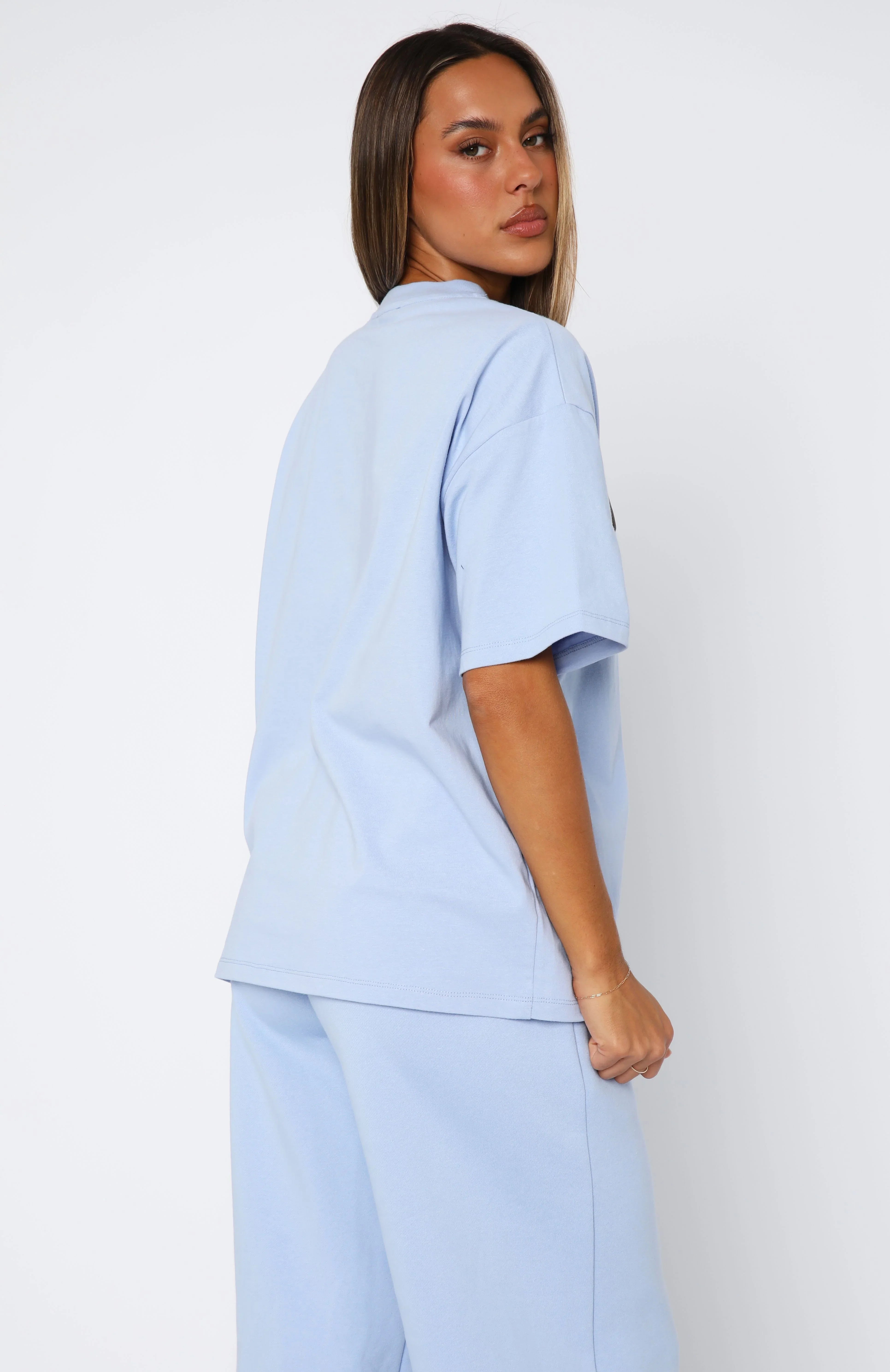 From The Archives Allora Oversized Tee Blue