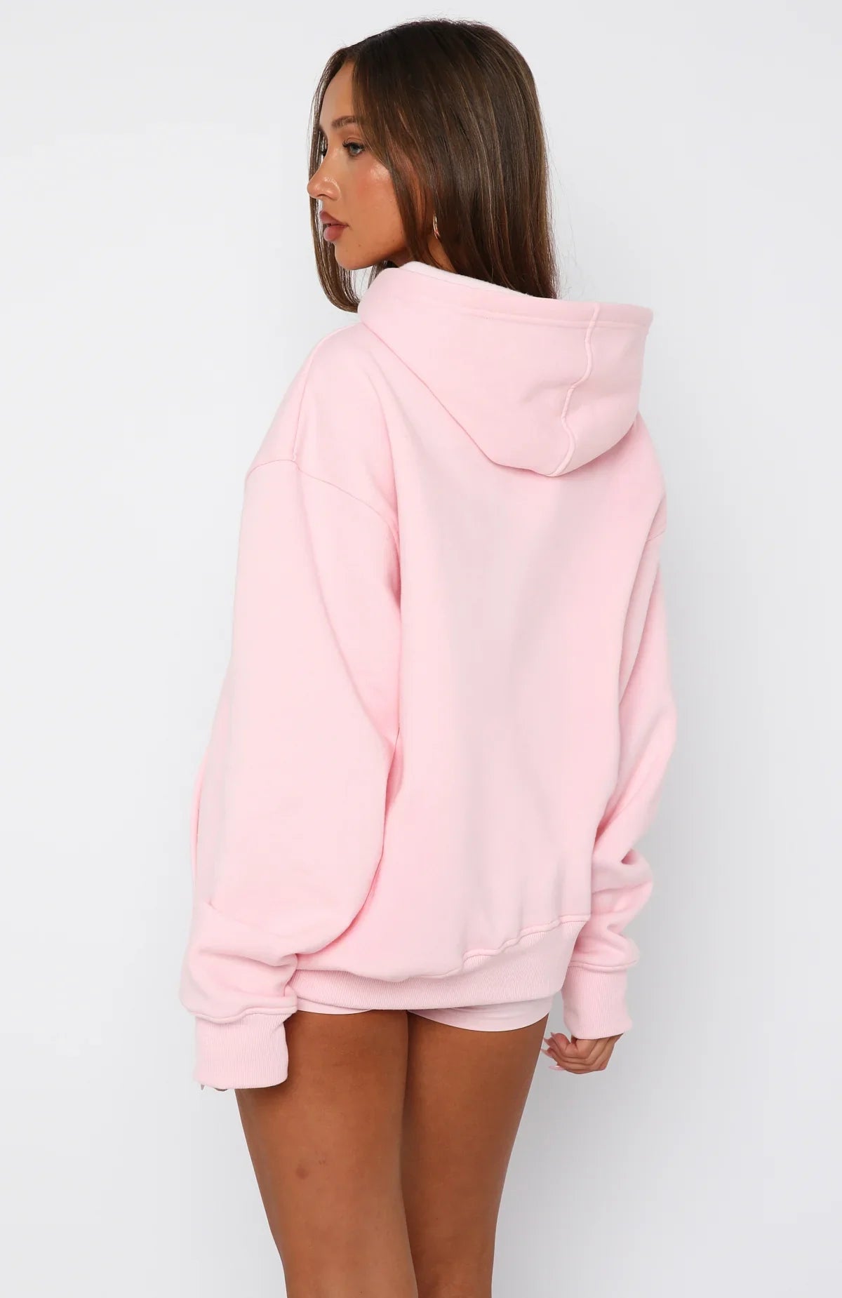 Sweet Sweet Moments Oversized Hoodie Pink