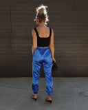 Athena Satin Cargo Pants
