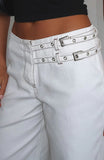 No Second Chances Pants Cream