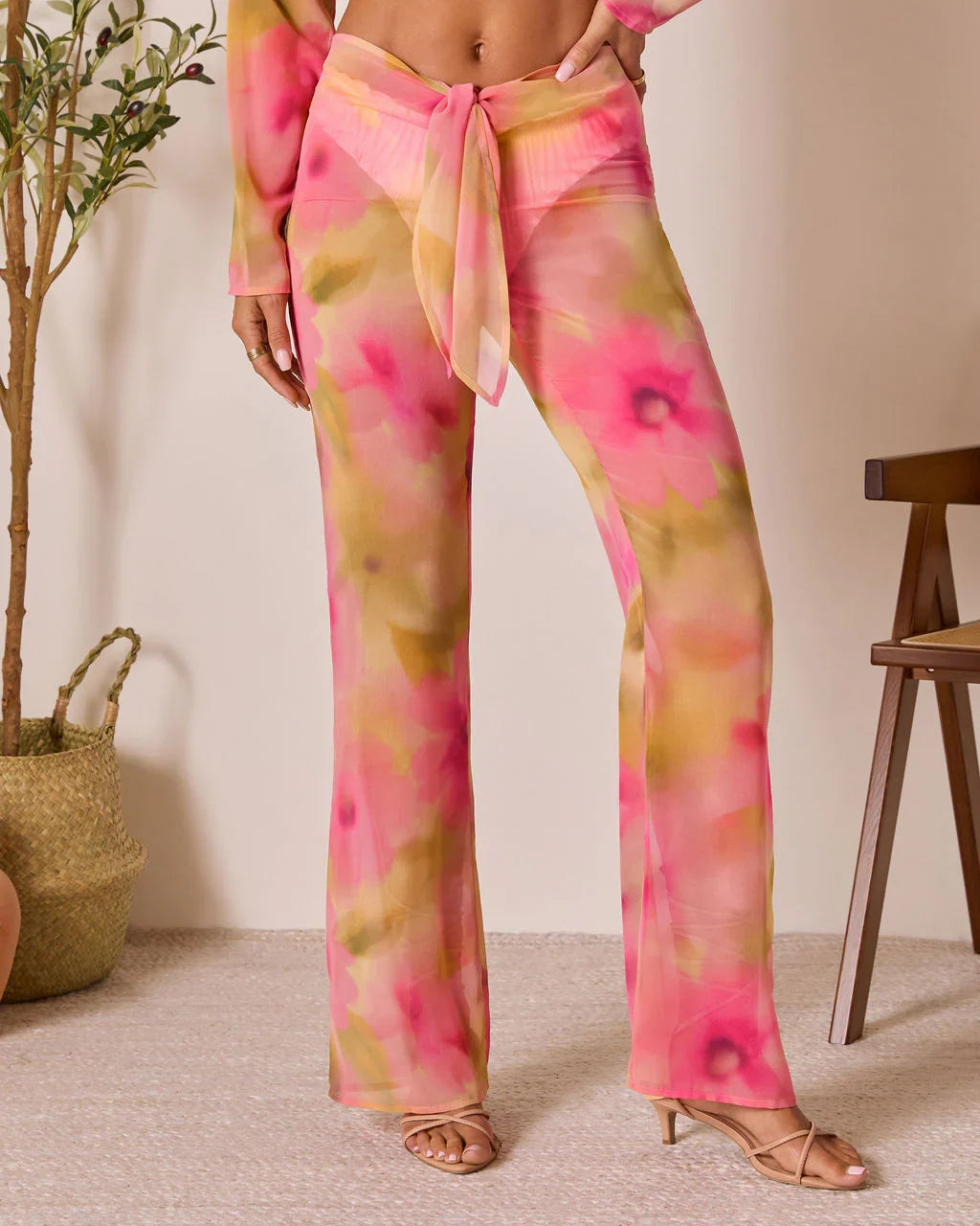 Rosiana Mesh Cover Up Pants