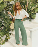 Tide to Me Drawstring Wide Leg Pants