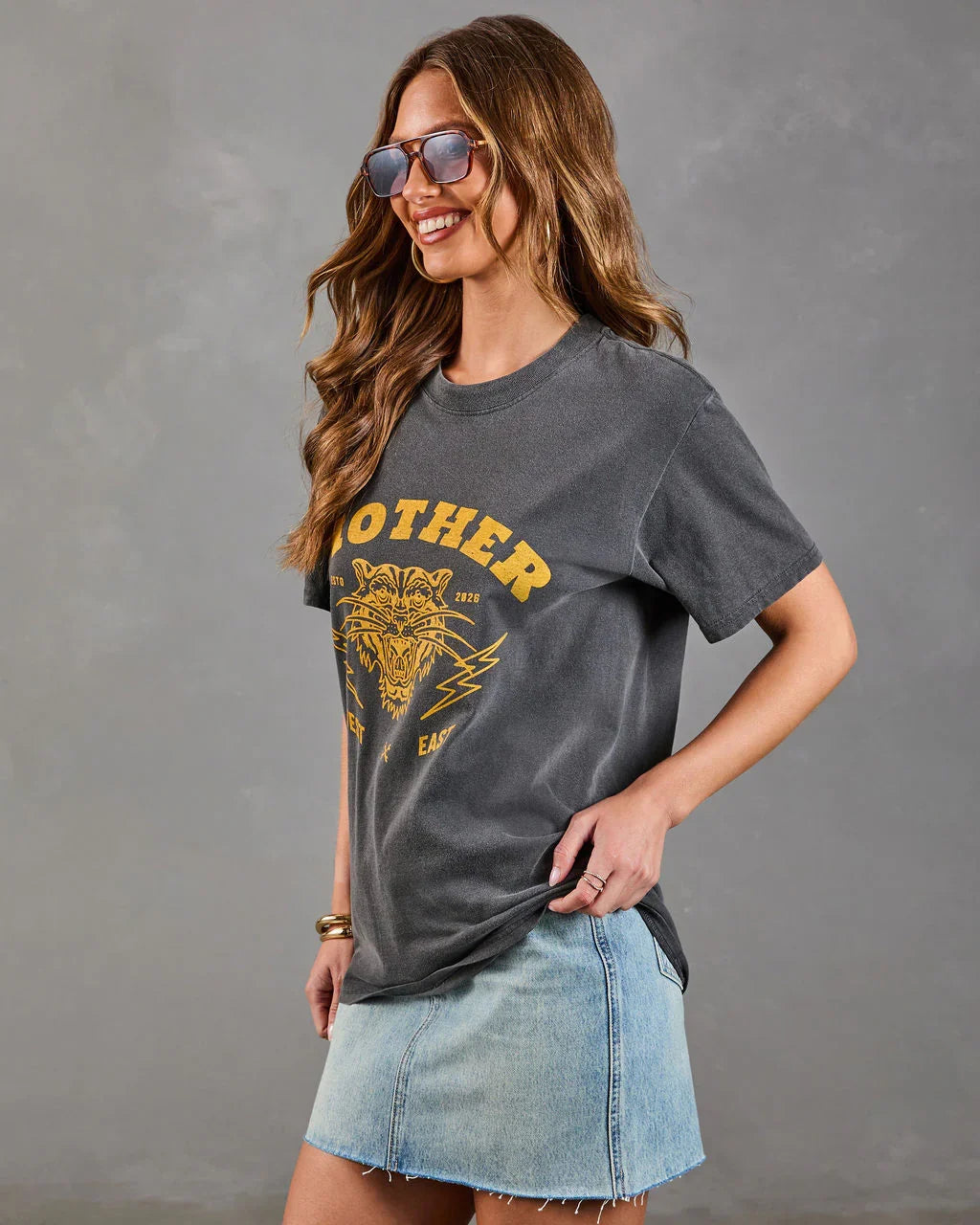 Mother Tiger Short Sleeve Graphic Tee