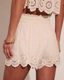 Gleaming Edit Eyelet Shorts