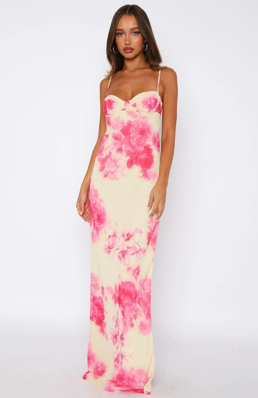 Give Me The World Maxi Dress Rosewater Blush