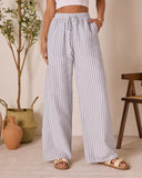 Korra Striped Wide Leg Pants