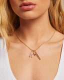 Skinny Curb 14k Plated Chain