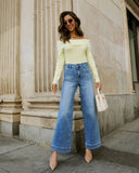 Solara Super Stretch Wide Leg Jeans