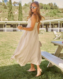 Maralen Gingham Maxi Dress