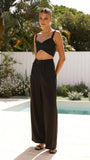 Toni Crop Top Black