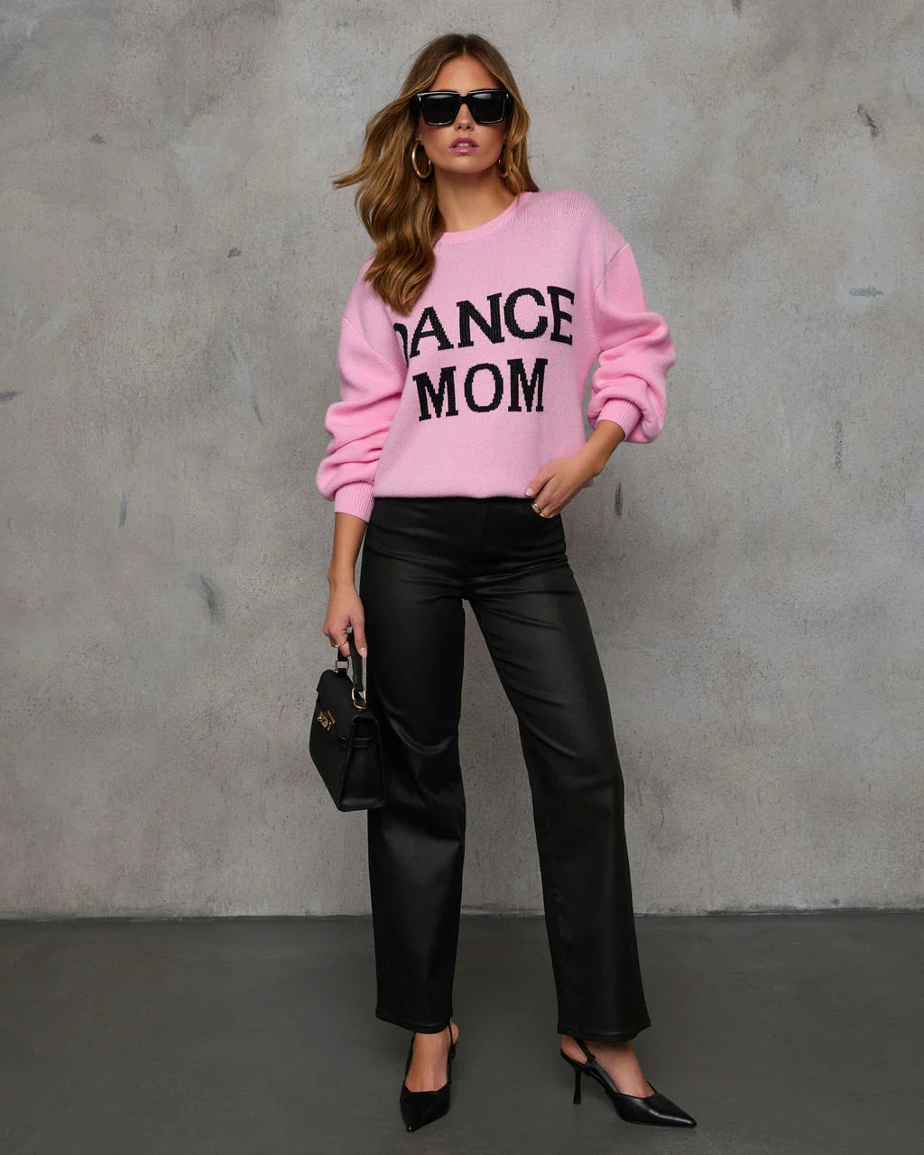 Dance Mom Knit Pullover Sweater