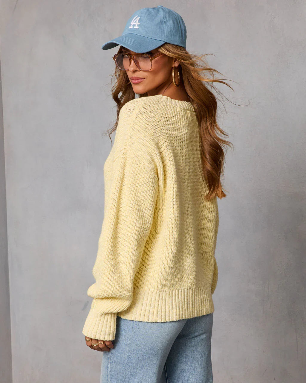 Instant Smile Ribbed Knit Sweater