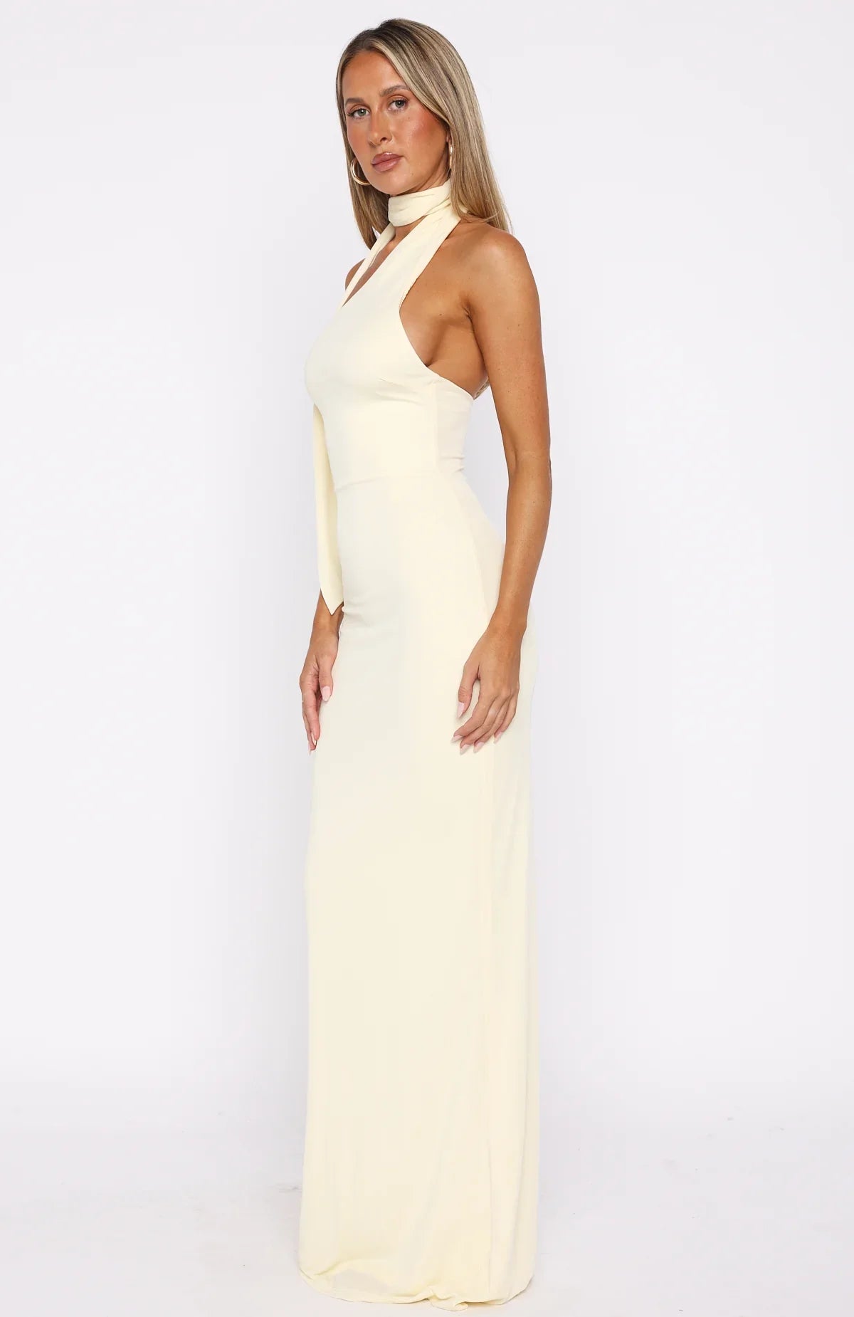 Sugar High Maxi Dress Lemon
