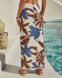 Mai Tai Muse Printed Wrap Tie Sarong