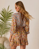 Sun Loves Caftan Mini Dress