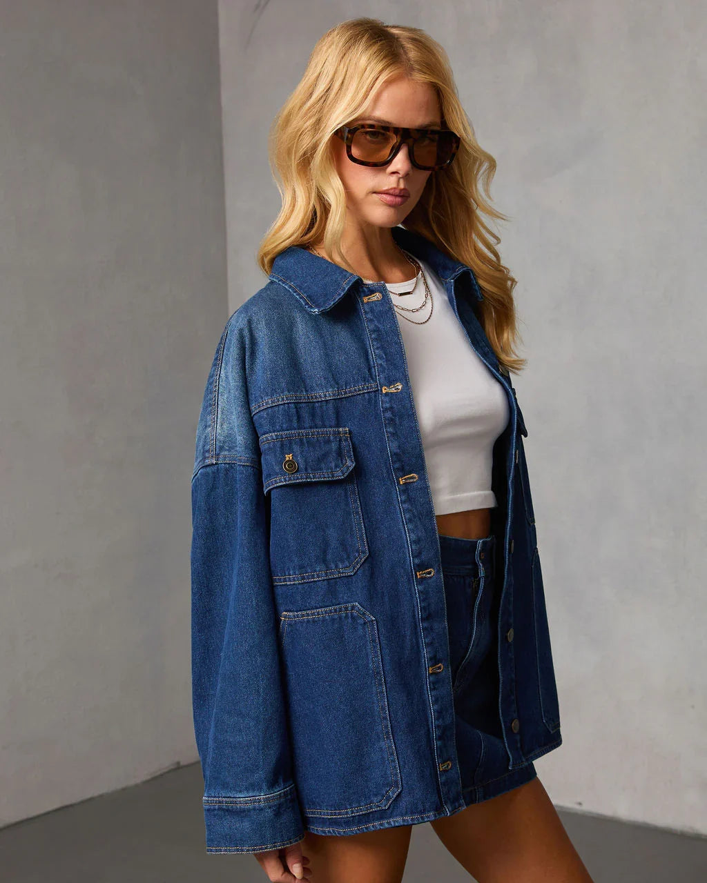 Marlborough Denim Shirt Jacket