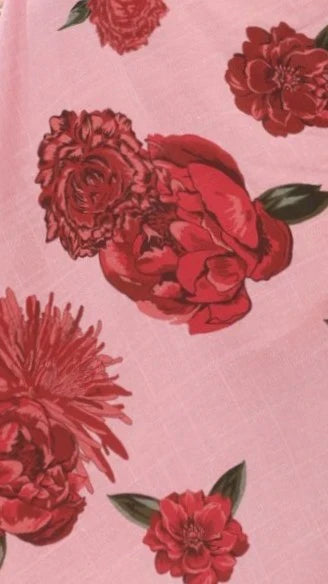 Luna Button Up Shirt Dahlia Rouge