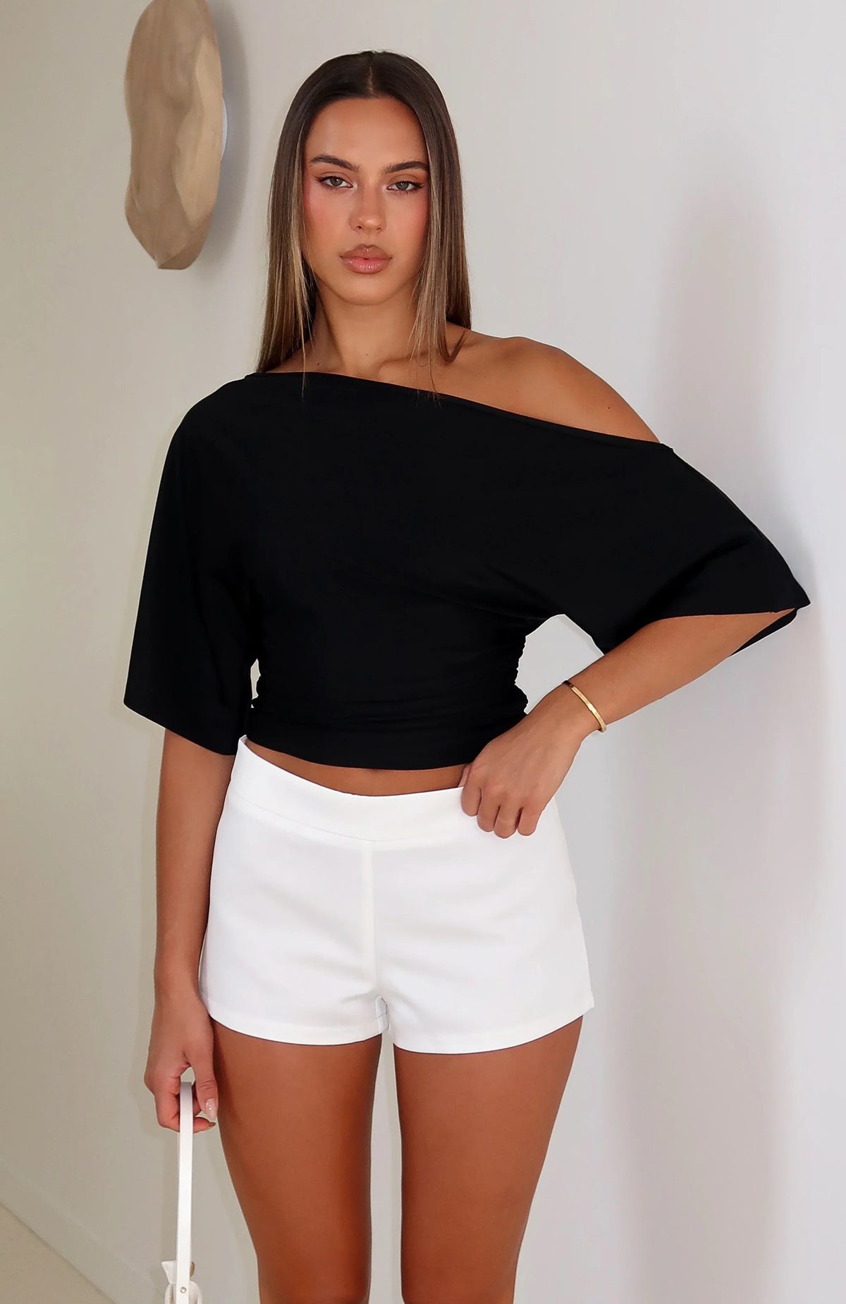 Closing Time Shorts White