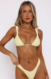 Vanua Bikini Top Lemon